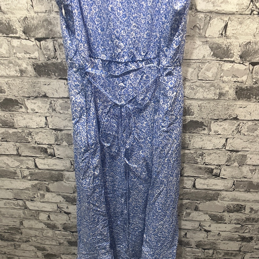 NWT J. Crew Blue Midi Dress Size 6 - Picture 6 of 15